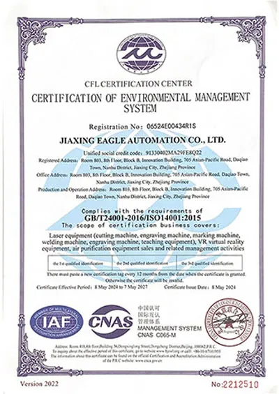 Certification
