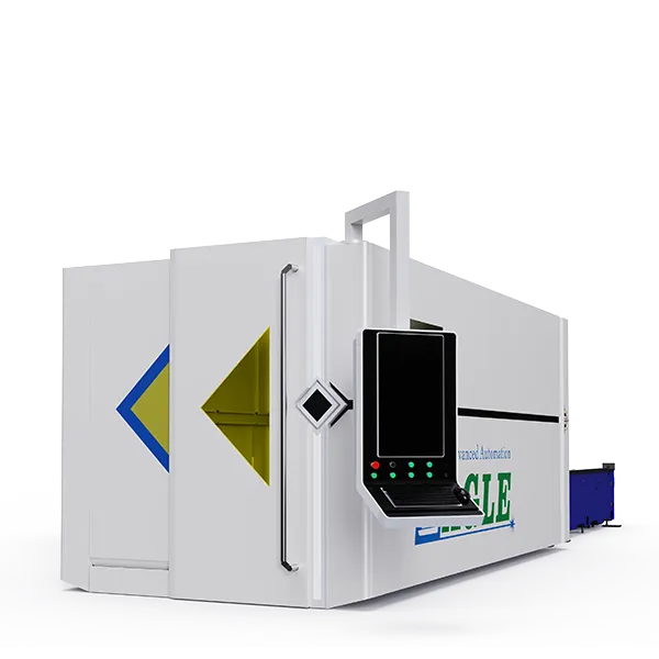 Enclosed Flatbed Fiber Laser Cutting Machine